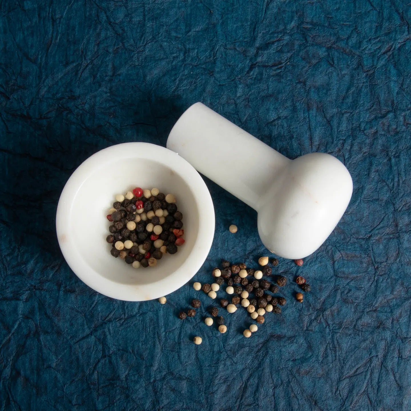 Marble Mortar & Pestle