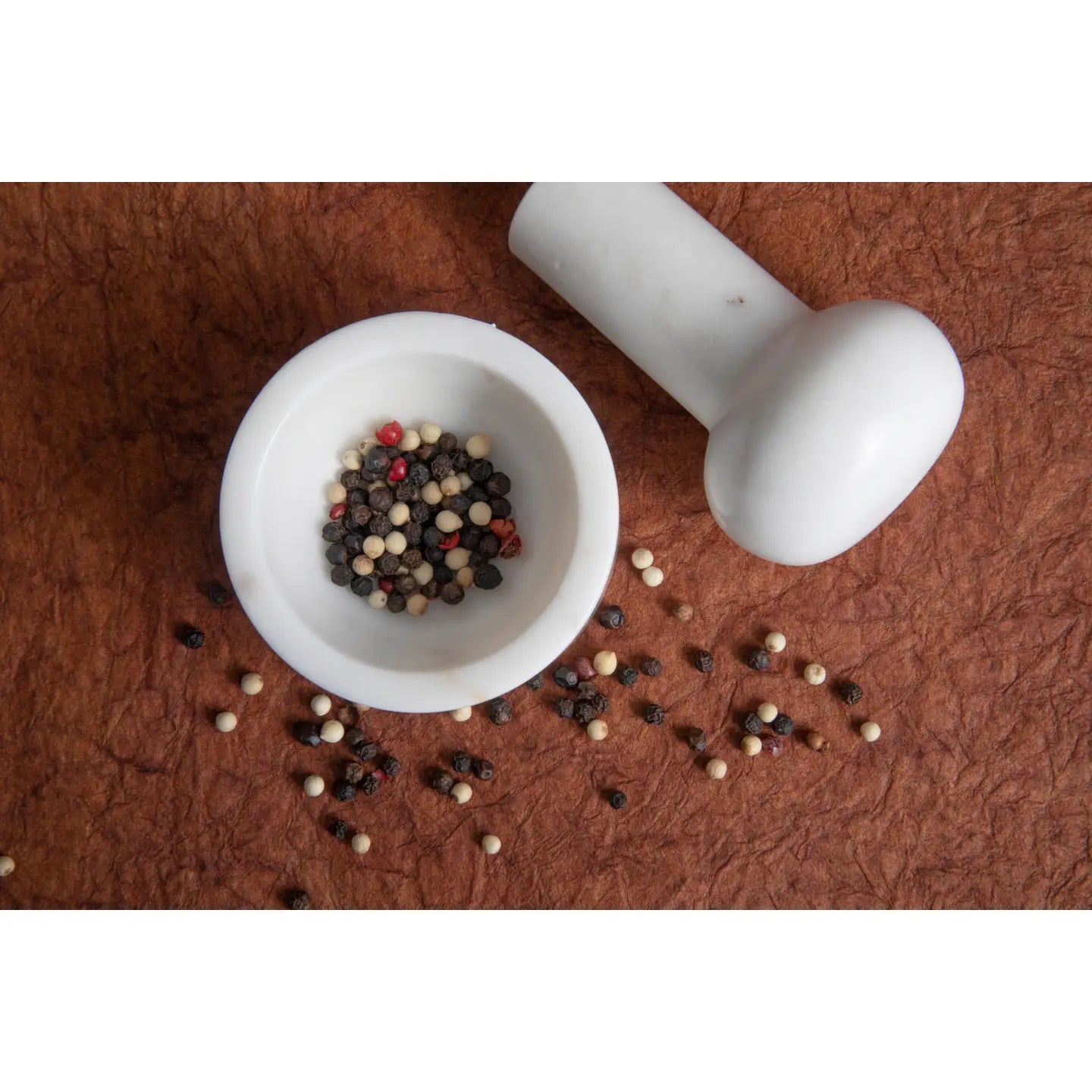Marble Mortar & Pestle