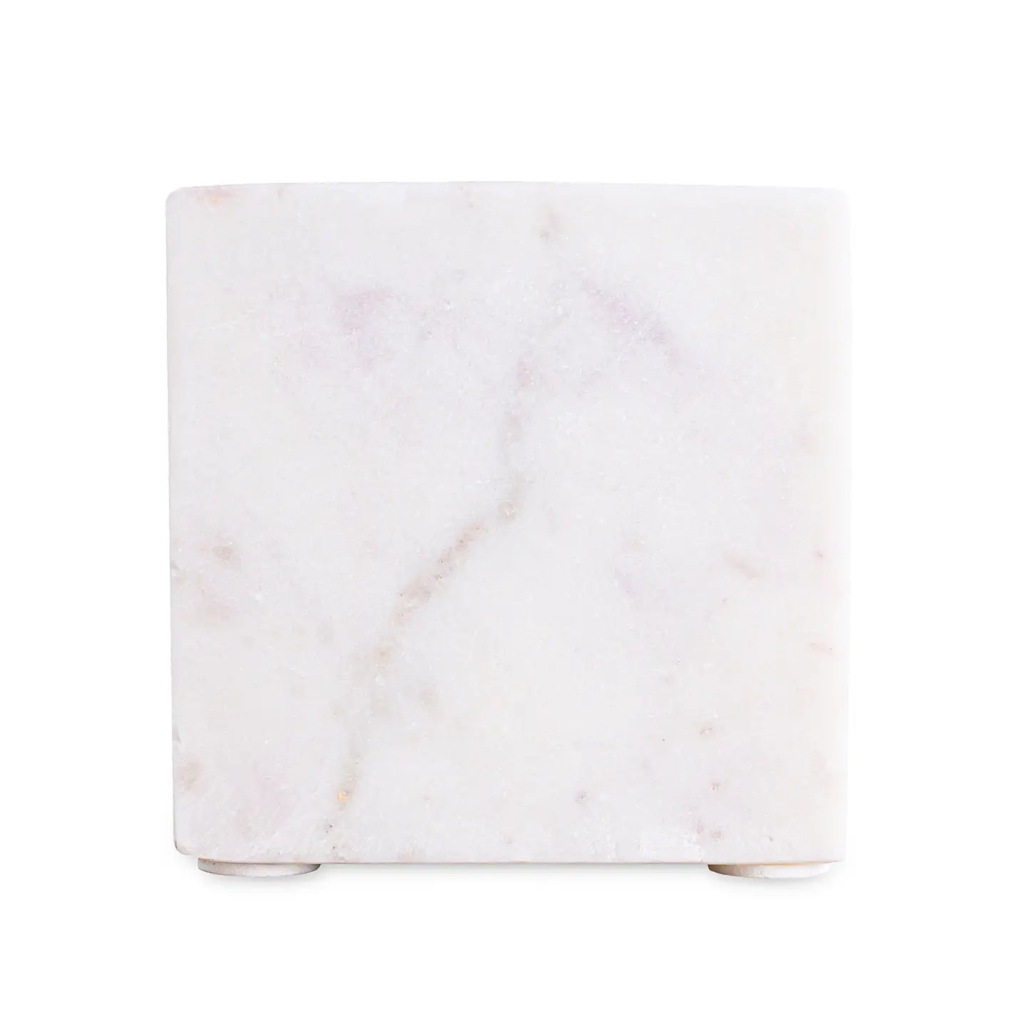 White Marble Napkin/Card Holder