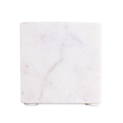 White Marble Napkin/Card Holder